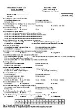 Đề kiểm tra 45 phút học kì II môn Sinh học Lớp 11 (Ban nâng cao) - Mã đề 362 - Trường THPT Lê Lợi